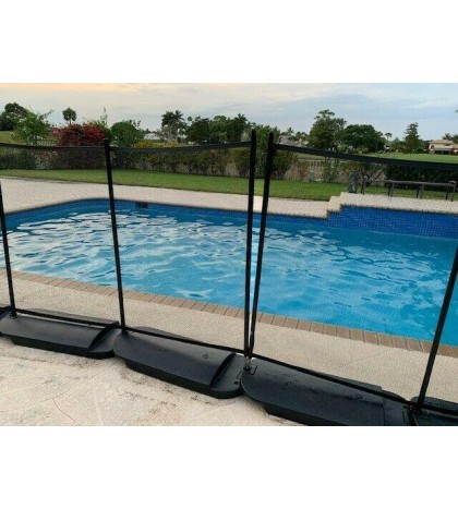 Pool Fence, No Hole!     120 feet of  NO HOLES system    4 tall