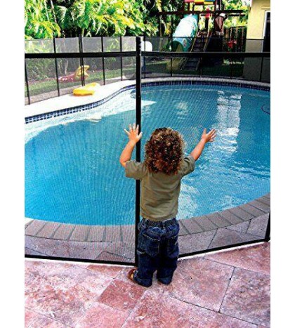 WaterWarden WWF300 5 Foot in-Ground Pool Fence, 5' (60