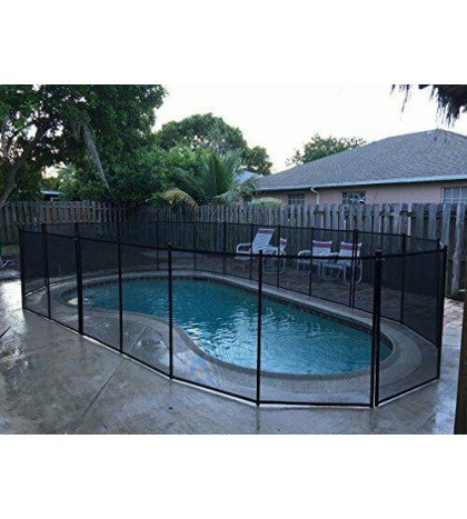 WaterWarden WWF300 5 Foot in-Ground Pool Fence, 5' (60