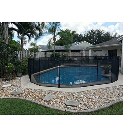 WaterWarden WWF300 5 Foot in-Ground Pool Fence, 5' (60