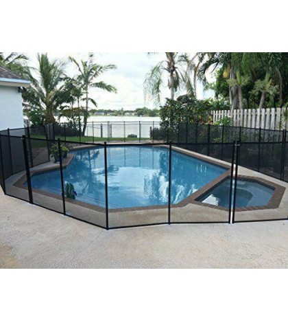 WaterWarden WWF300 5 Foot in-Ground Pool Fence, 5' (60