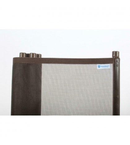 Pool Safety Fence 4 ft. x 12 ft. Brown In Ground UV Resistant Fiberglass Mesh