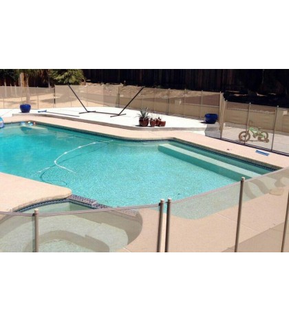 Sentry Safety DIY Pool Fence by EZ-Guard Removable Child Barrier