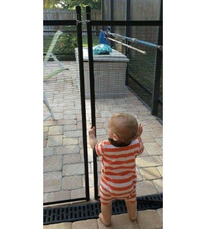 Sentry Safety DIY Pool Fence by EZ-Guard Removable Child Barrier