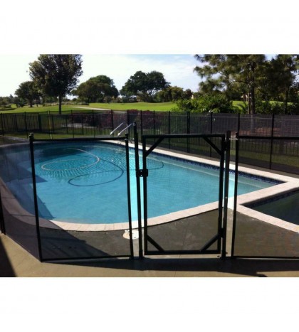 Water Warden Self Closing Gate for Pool Safety Fence 4' Height WWG201