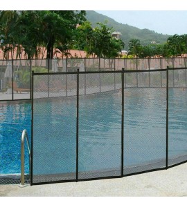 Pool Fence In Ground Safety Swimming Section Aluminum Privacy Mesh 4ft X 12ft