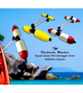 Pactrade Marine Boat Kayak Canoe PVC Stabilizer System Outrigger Arms Fishing