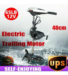 Outboard Motor Engine 65lbs Electric Trolling Motor Brush motor Short shaft 40cm