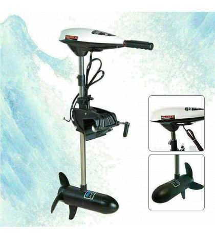 Outboard motor 65lbs Heavy Duty Electric Trolling Motor Engine Boat Engine 660W