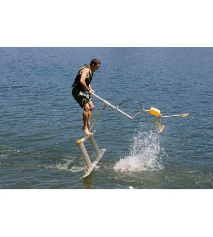 Personal Powered Pedal Stand Up Hydrofoil Propulsion Water Speed Bike Waterbird