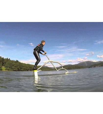 Personal Powered Pedal Stand Up Hydrofoil Propulsion Water Speed Bike Waterbird