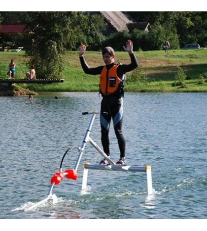 Personal Powered Pedal Stand Up Hydrofoil Propulsion Water Speed Bike Waterbird