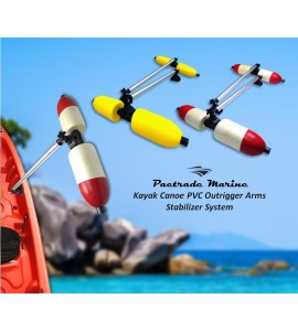 Pactrade Marine Boat Kayak Canoe PVC Stabilizer System Outrigger Arms Fishing