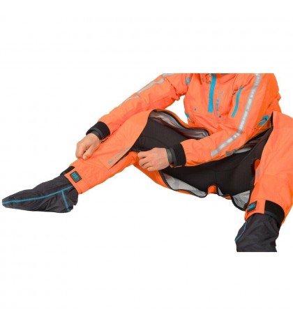 PeakUK Drysuit Dry Suit - Innovative Leg Zipper Entry - 