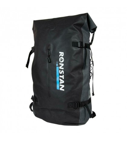 Ronstan Dry Roll Top - 55L Backpack - Black  Grey RF4014