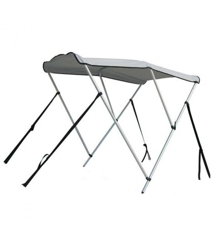 Portable Bimini Top Cover Canopy For Length 14 -16 ft Inflatable Boat (3 bow)