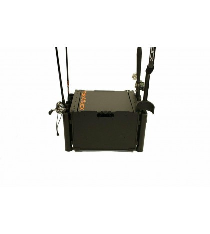 YakAttack BlackPak 12X16X11 Black Includes lid and 3 rod holders