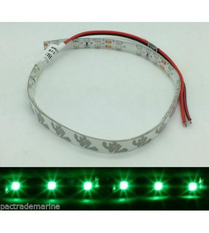 Pactrade Marine 6X Pairs  12V DC Red Green LED Light Strip  Kayak Canoe Pontoon