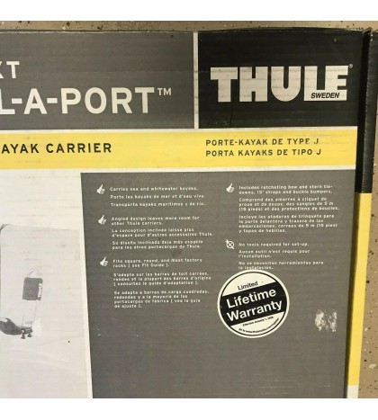 Thule 835XT HULL-A-PORT J Style Kayak Carrier New Open Box