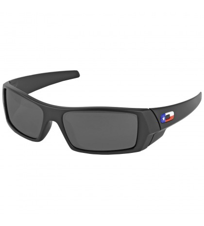 Oakley SI Gascan - Matte Black Frame w/Texas Flag, Black Iridium Lens 9014-4060